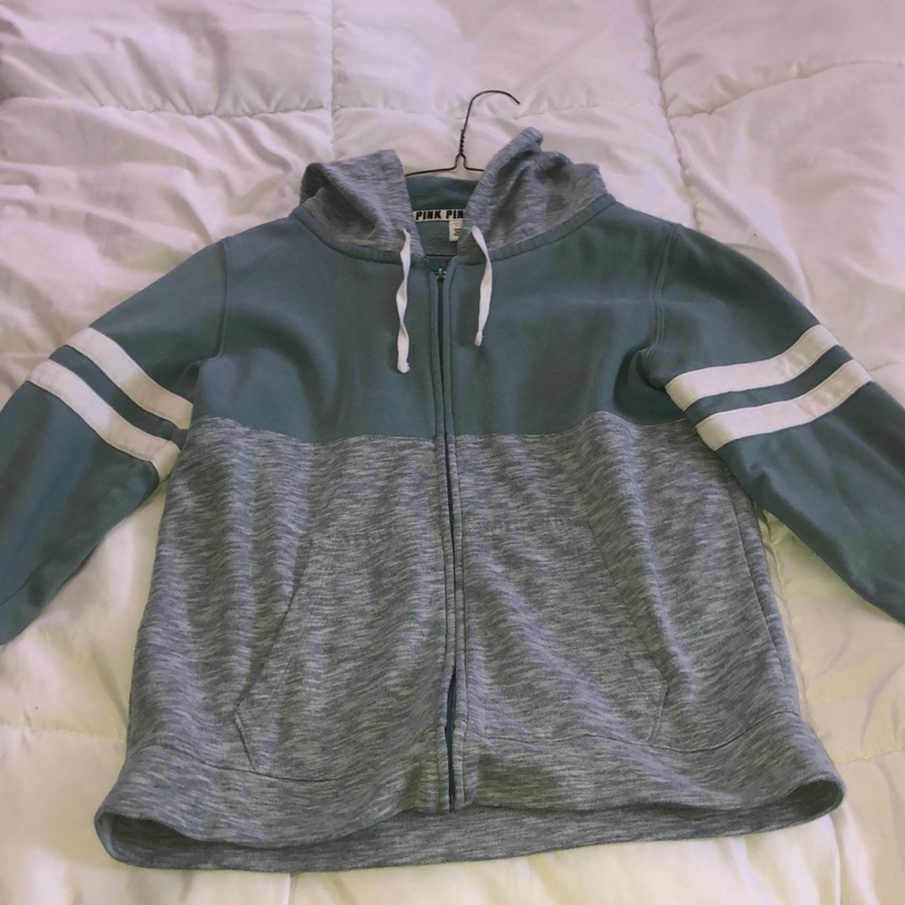victoria secret pink zip-up